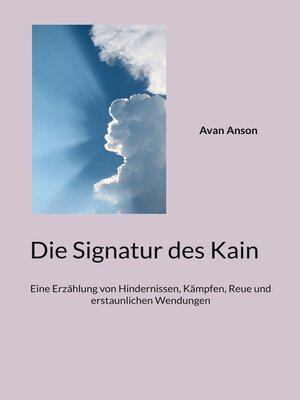 cover image of Die Signatur des Kain